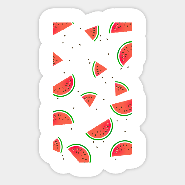 summer watermelon Sticker by Mia